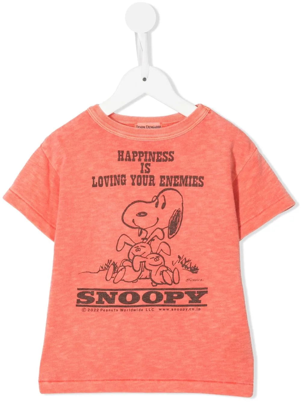 Denim Dungaree Snoopy Slogan T-shirt - Farfetch