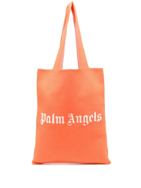 Palm Angels tote con logo estampado