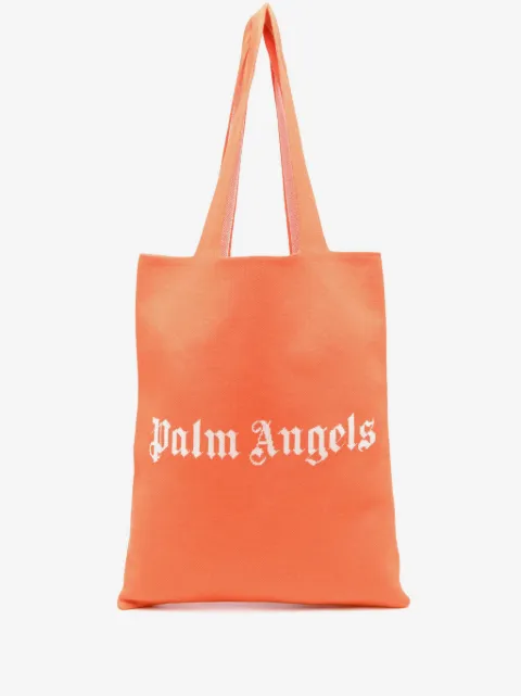 Palm Angels logo print shopper