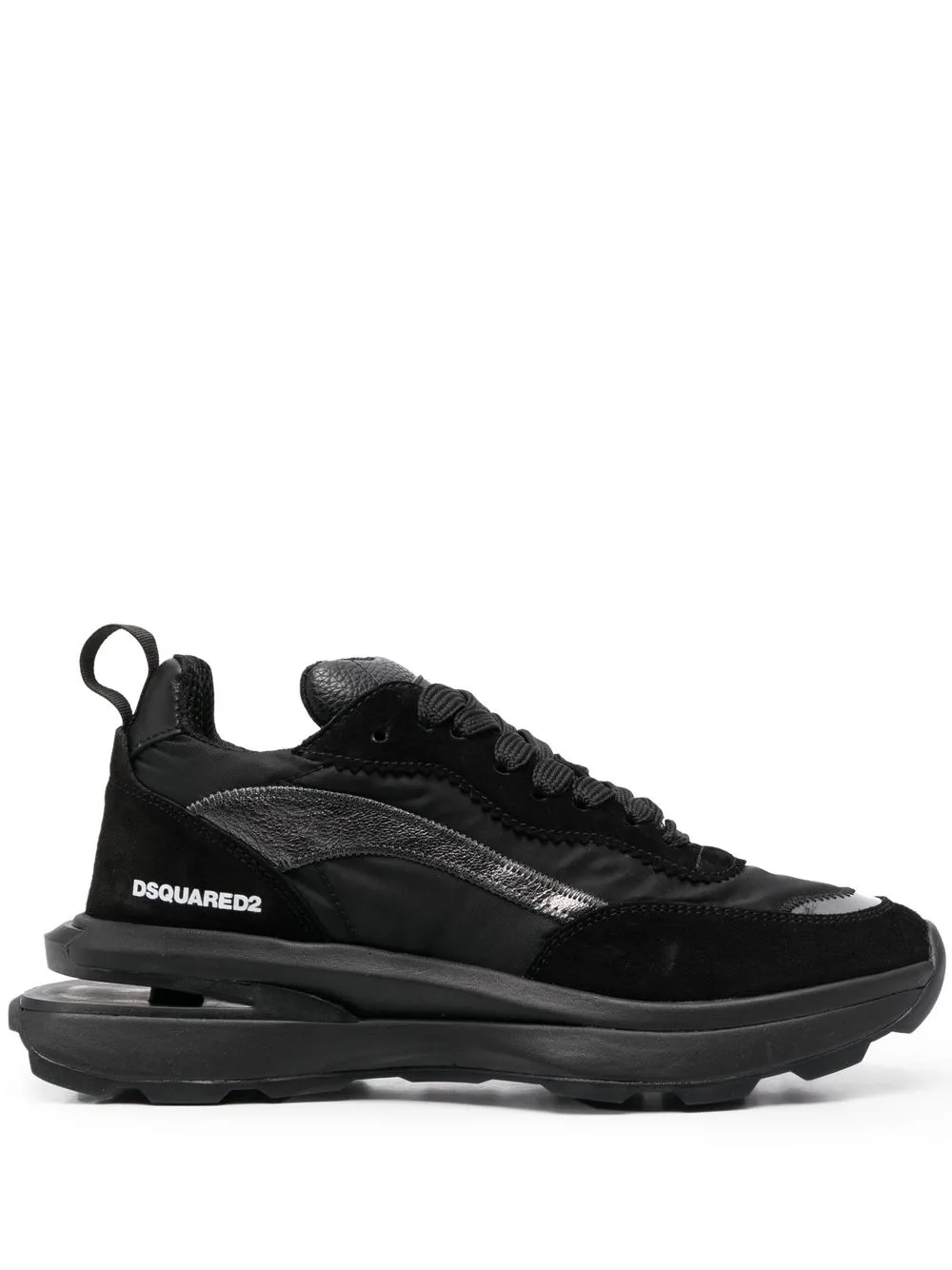 

Dsquared2 tenis bajos Wave Slash - Negro