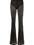 MISBHV sheer long trousers - Black