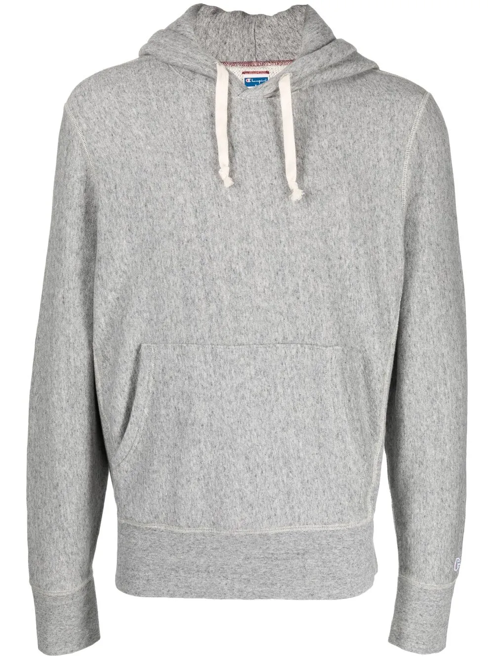 Champion hoodie con cordones - Gris