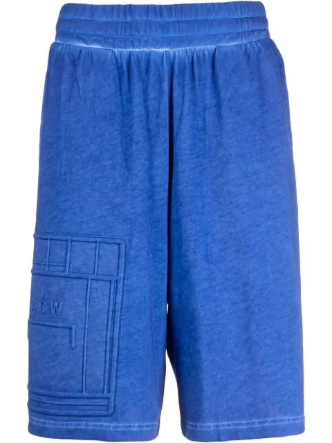 A-COLD-WALL* bermudas con pretina elástica