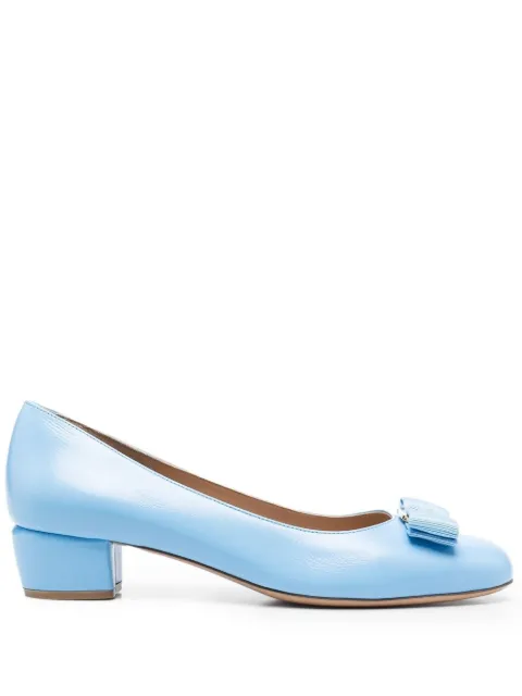 Ferragamo kitten heel pumps