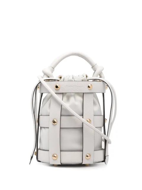 Ferragamo شنطة باكيت مزينة بترصيع