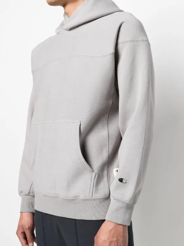 Champion embroidered logo Hoodie Farfetch