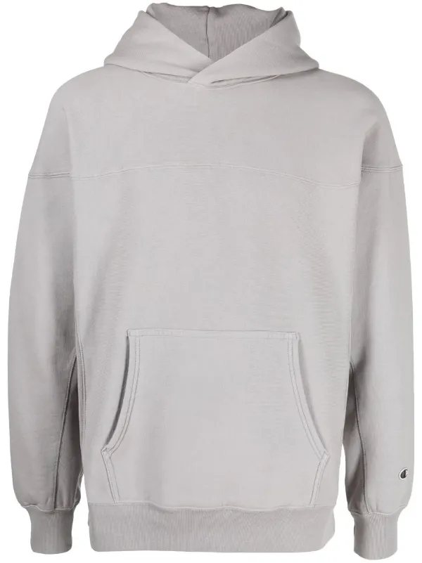Champion embroidered logo on sale hoodie