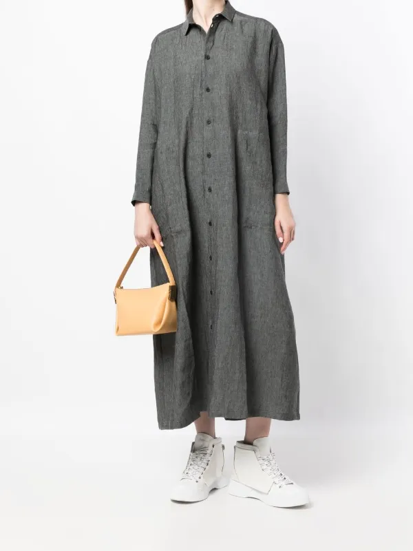 Toogood リネン シャツドレス | グレー | FARFETCH JP