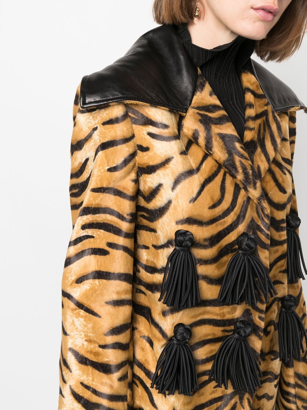 Jil Sander tiger-print Coat - Farfetch