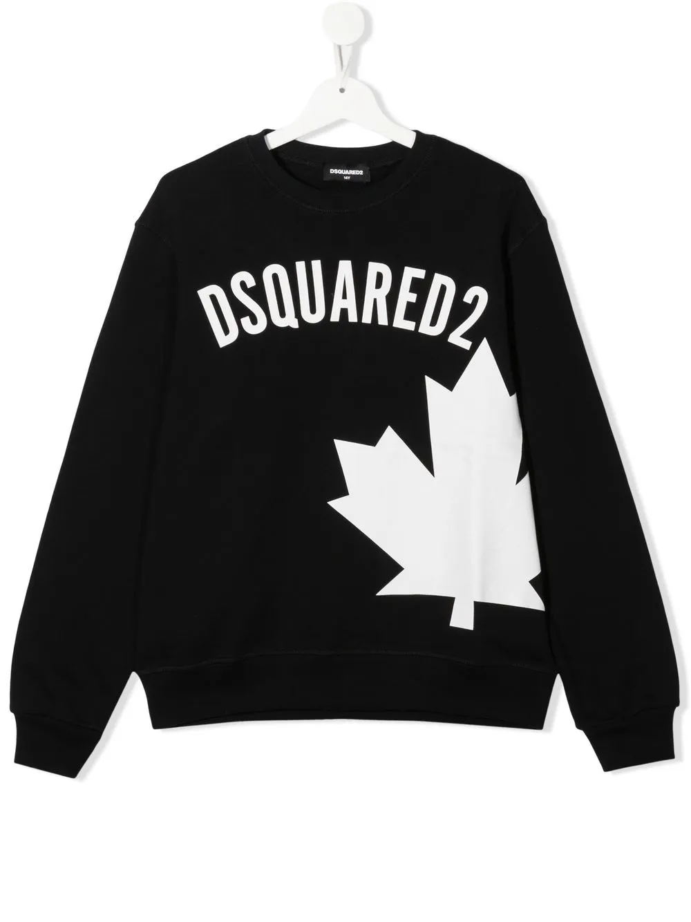

Dsquared2 Kids logo-print detail sweatshirt - Black