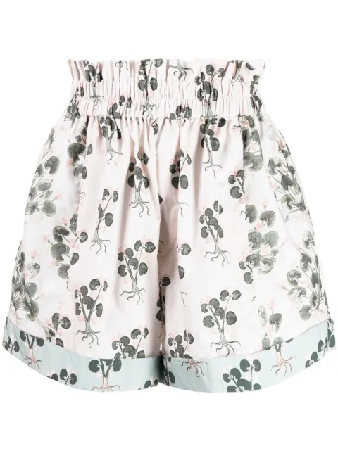 Biyan shorts con estampado floral