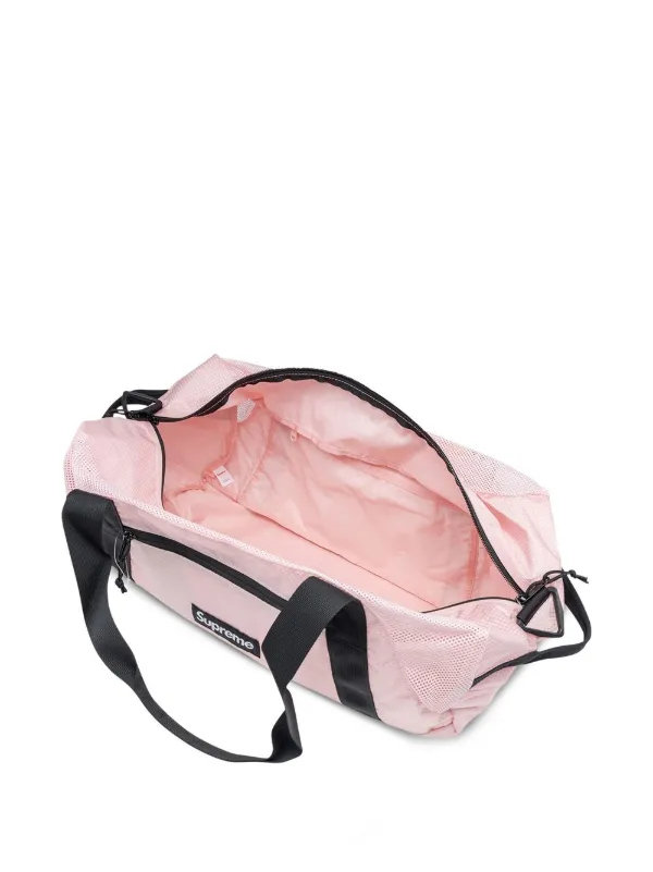 Supreme logo-patch Duffle Bag - Farfetch