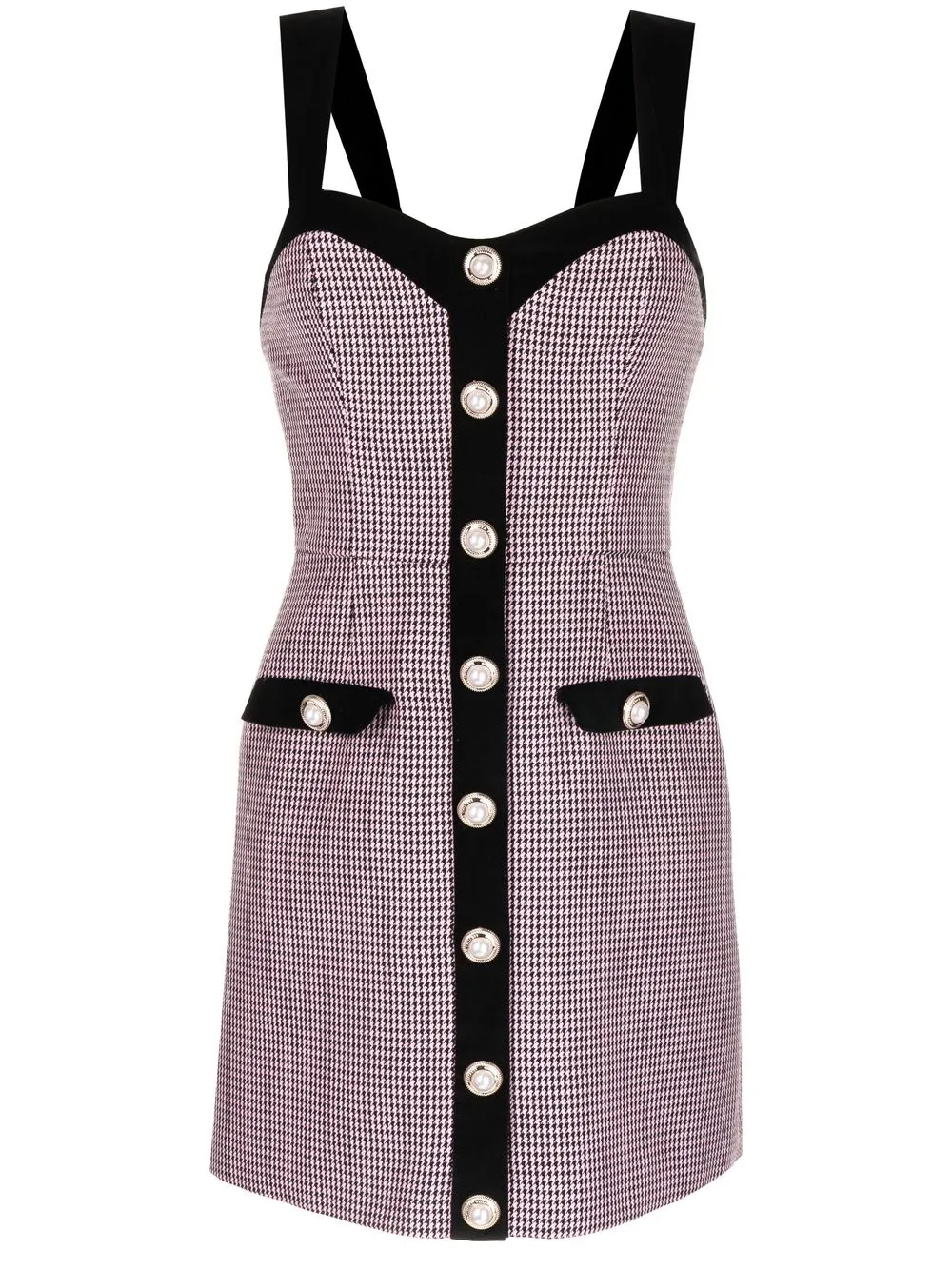 

Rebecca Vallance Basinger check print mini dress - Multicolour