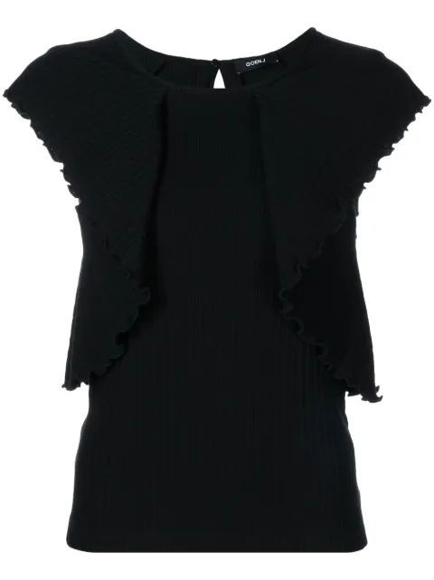 Goen.J ruffled pleated vest