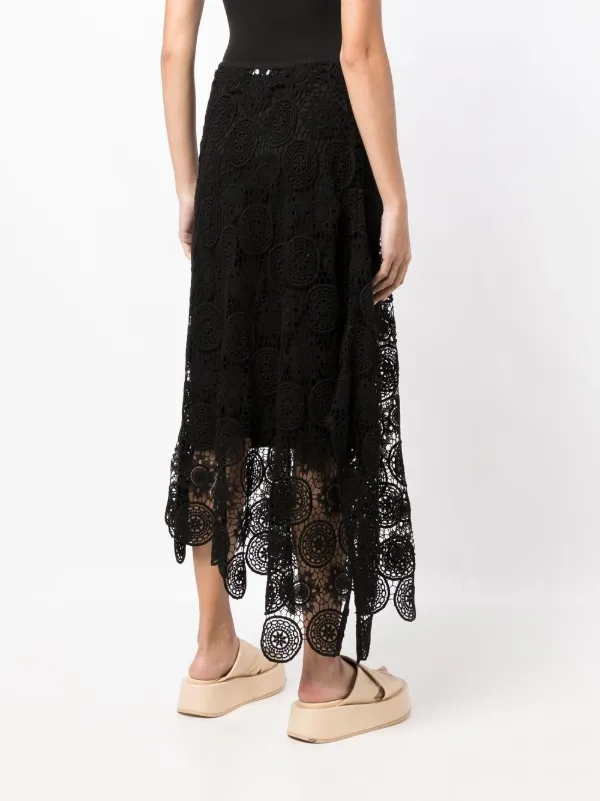 Lace skirt clearance maxi