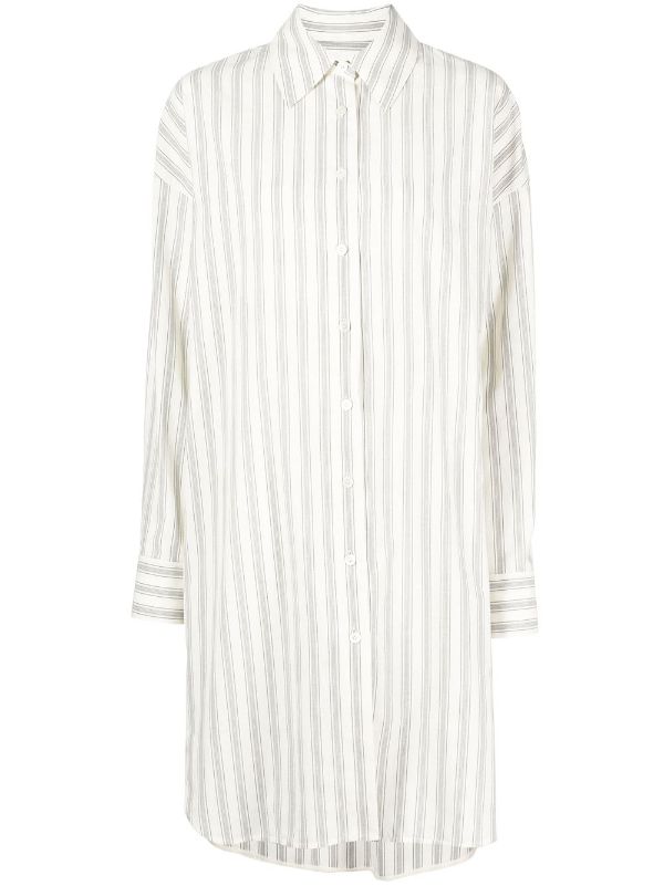 Goen.J oversized-cut Shirt Dress - Farfetch