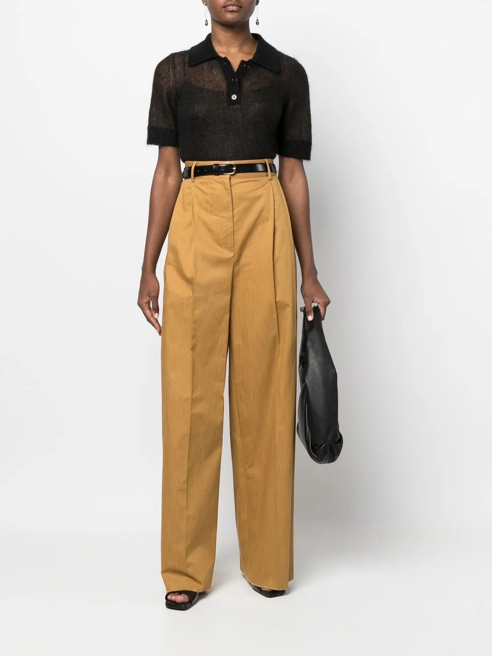 Ferragamo high-waisted wide leg trousers | High Waisted Pants | Image 2