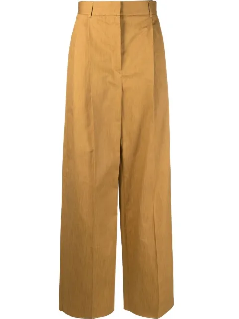 Ferragamo high-waisted wide leg trousers