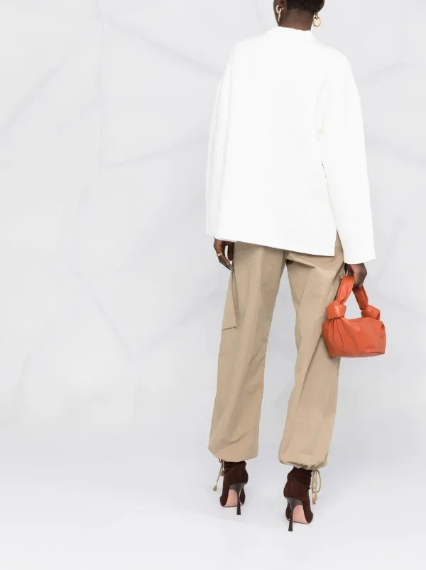 FENDI monogram-pattern long-sleeve Jumper White FARFETCH GE