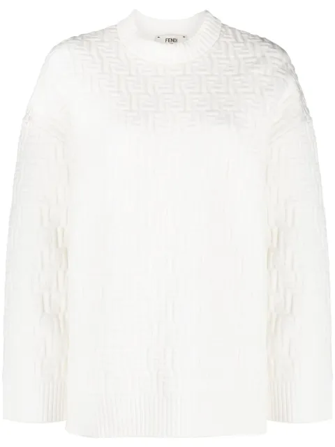 FENDI suéter con monograma