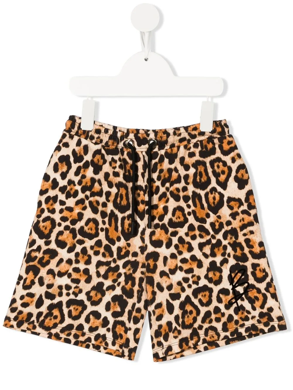 

Miss Blumarine shorts con animal print - Marrón