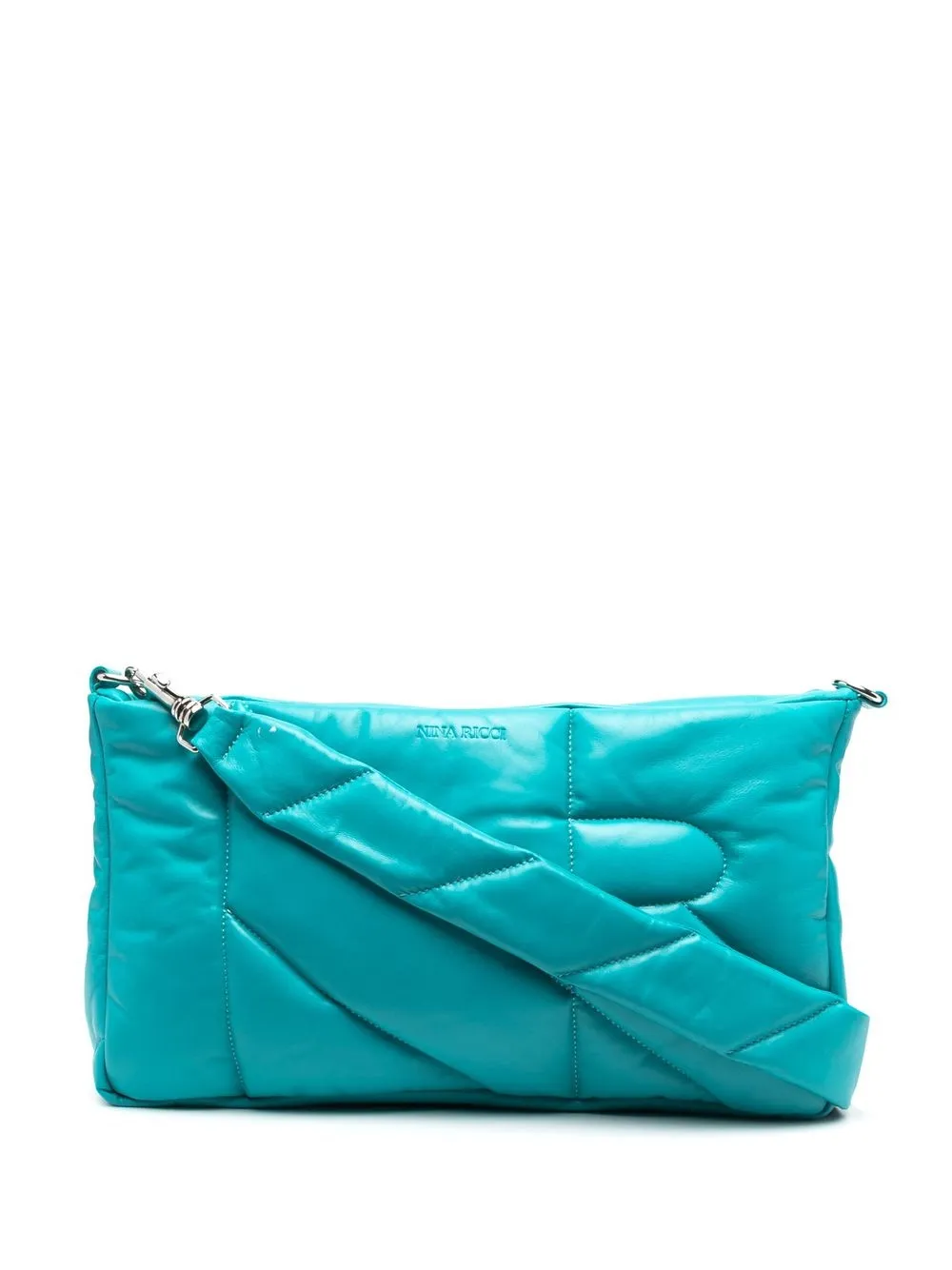 

Nina Ricci bolsa de hombro con logo en relieve - Verde