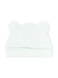 Palm Angels Kids teddy-ears cotton hat - Blue