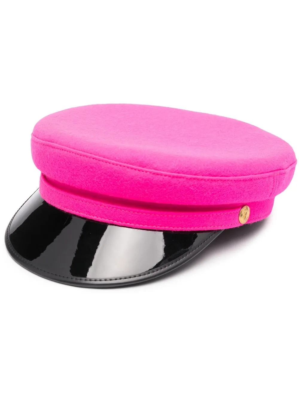 

Manokhi gorra baker boy con diseño color block - Rosado