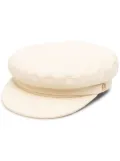 Manokhi button detail cap - Neutrals