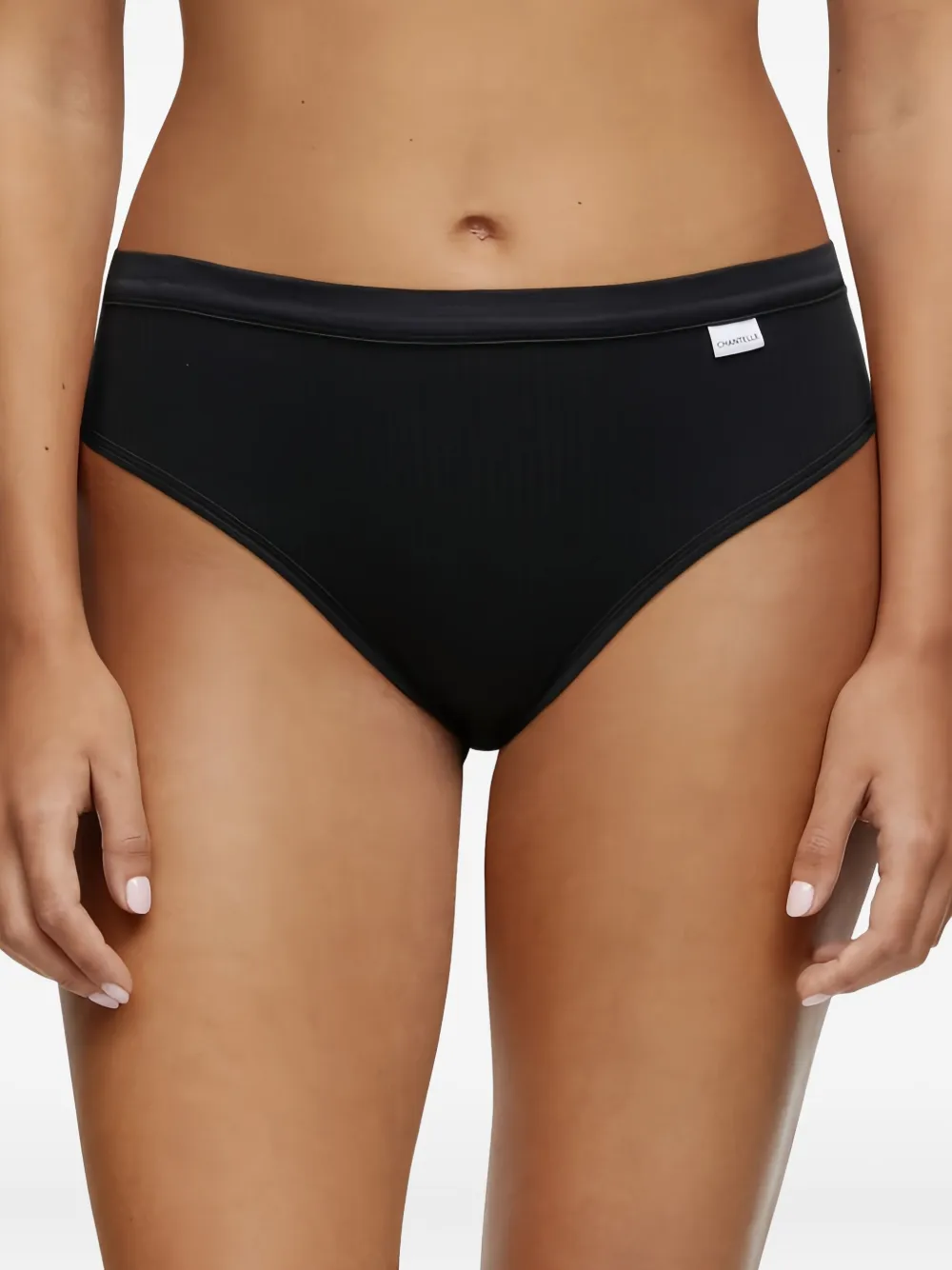 Chantelle Cotton Briefs In Black