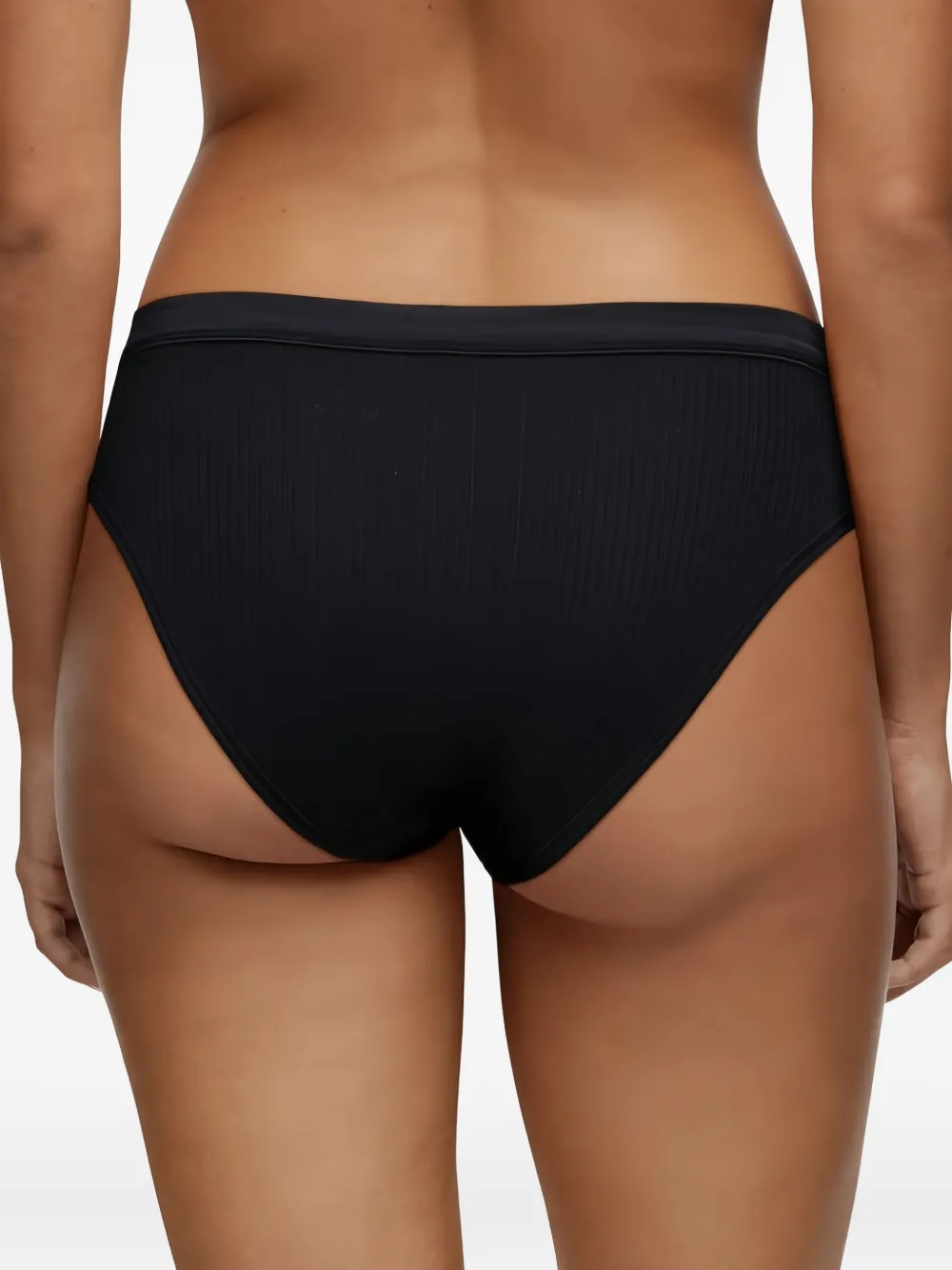 Chantelle Cotton Briefs In Black