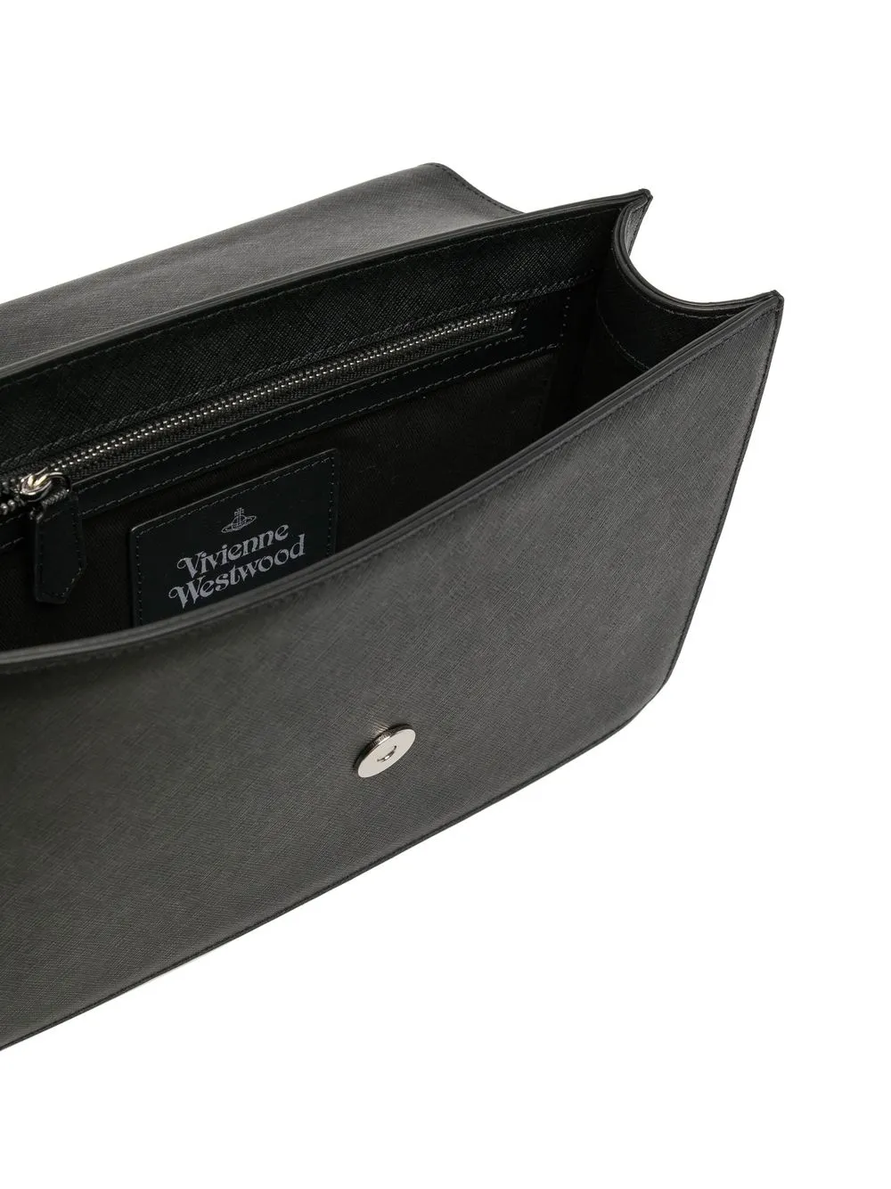 Vivienne Westwood Large Debbie Shoulder Bag In Black ModeSens