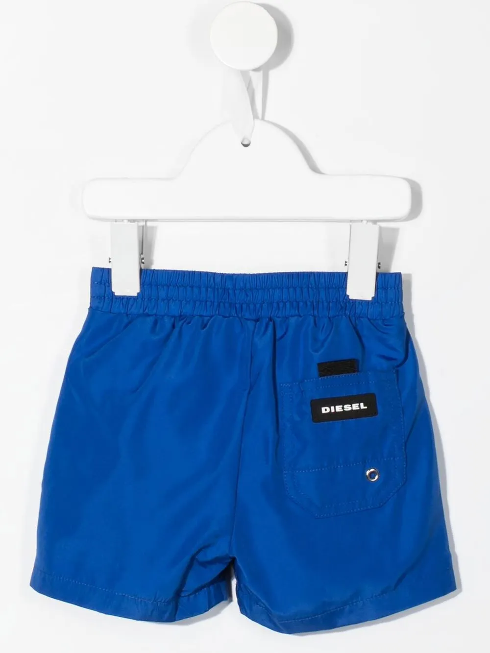 Diesel Kids Zwembroek met logoprint - Blauw