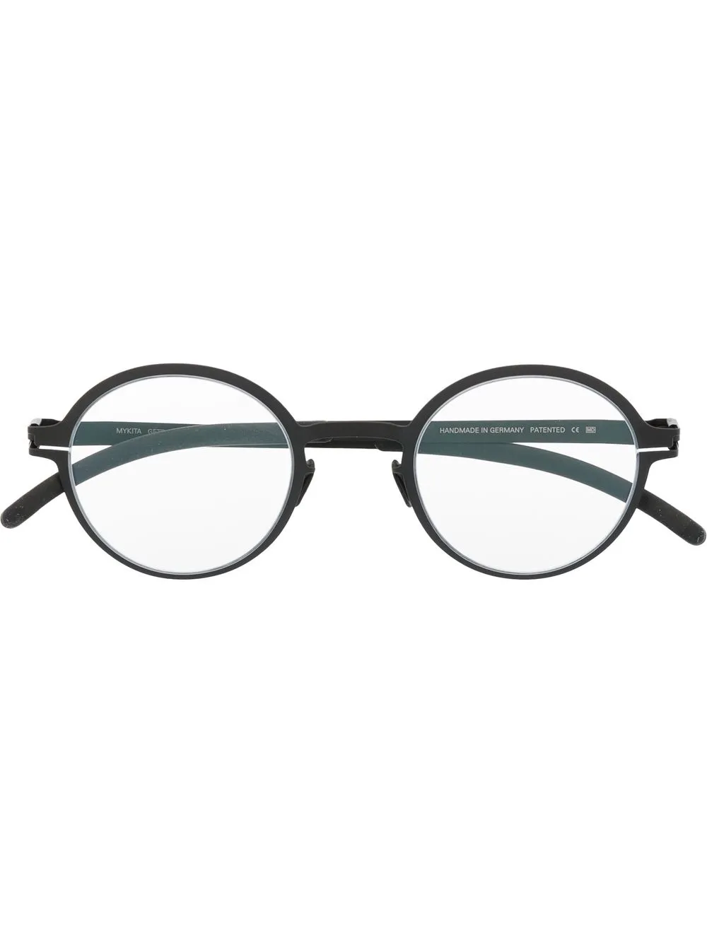 

Mykita Getz round-frame glasses - Black