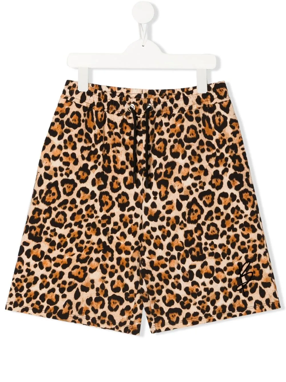 

Miss Blumarine shorts con animal print - Marrón