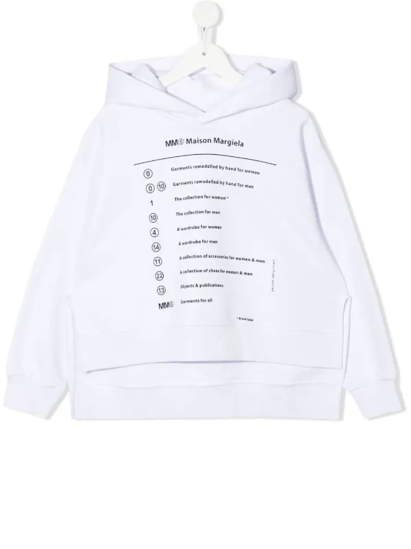 MM6 Maison Margiela Logo Printed Hoodie