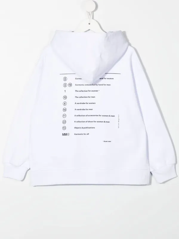 MM6 Maison Margiela Kids ロゴ パーカー - Farfetch