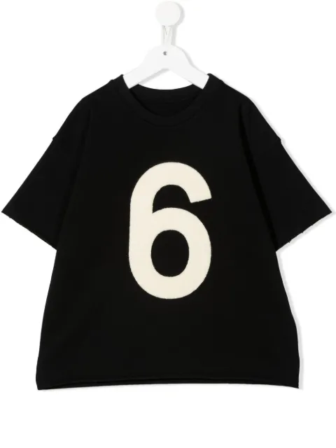 mm6 maison margiela kids 马丁·马吉拉时装屋 logo印花短袖t恤