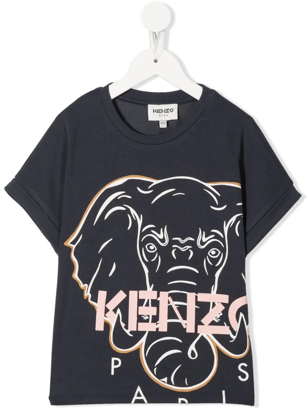 

Kenzo Kids elephant-print T-shirt - Blue
