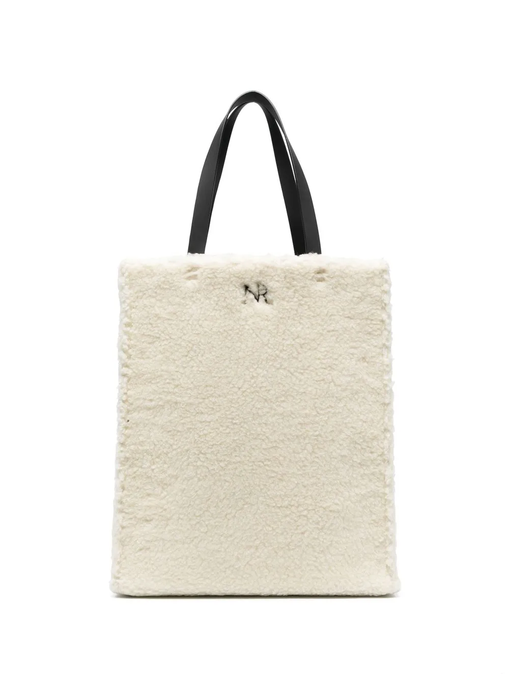 

Nina Ricci faux-shearling tote bag - Neutrals