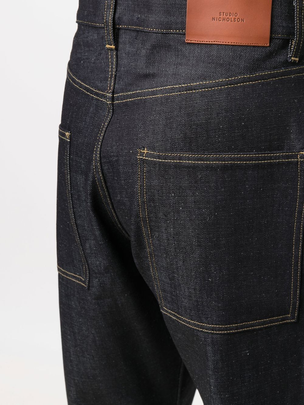 Studio Nicholson Cropped wide-leg Denim Jeans - Farfetch
