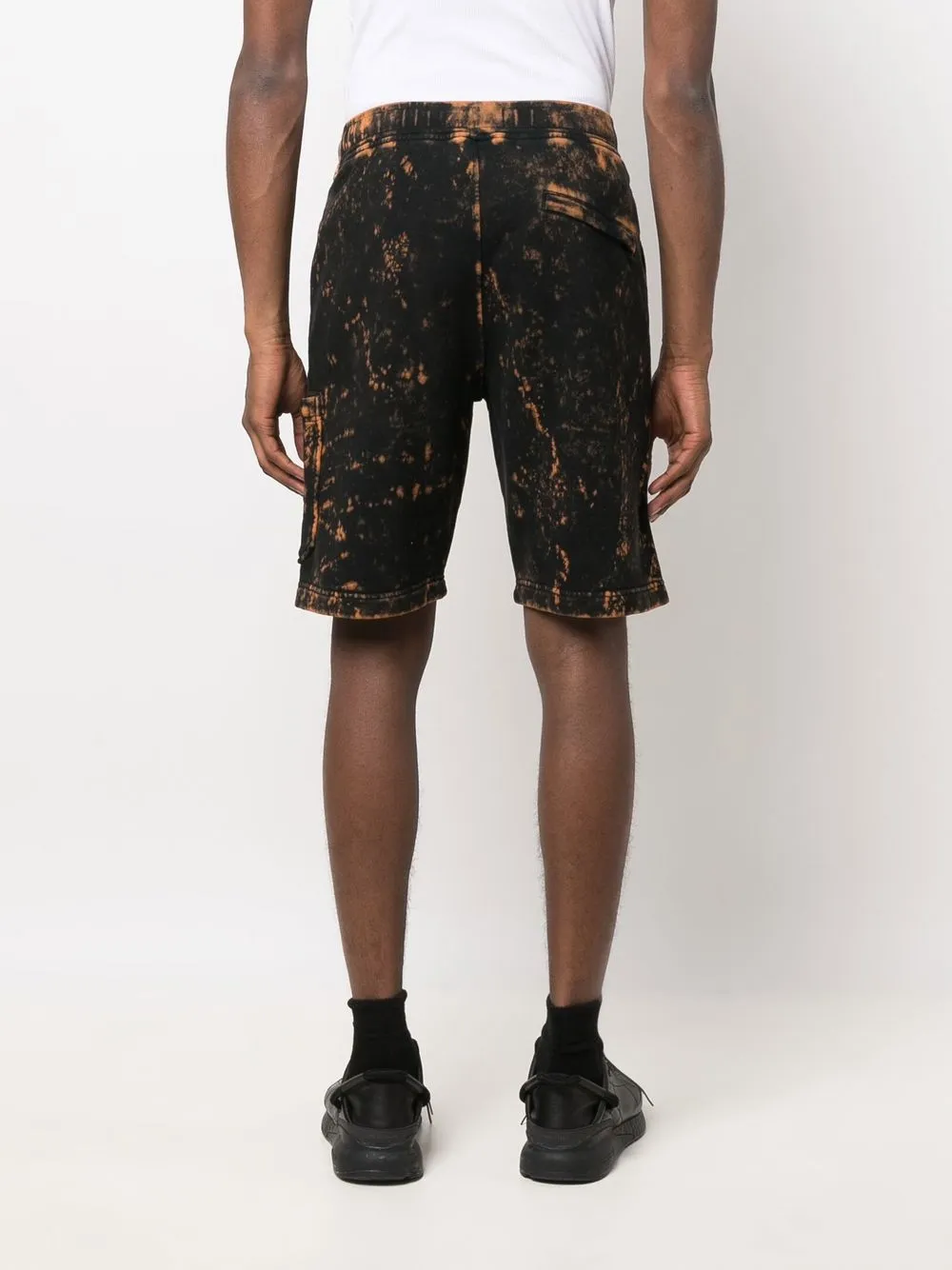 Stone Island bleachwash kneelength Shorts Farfetch