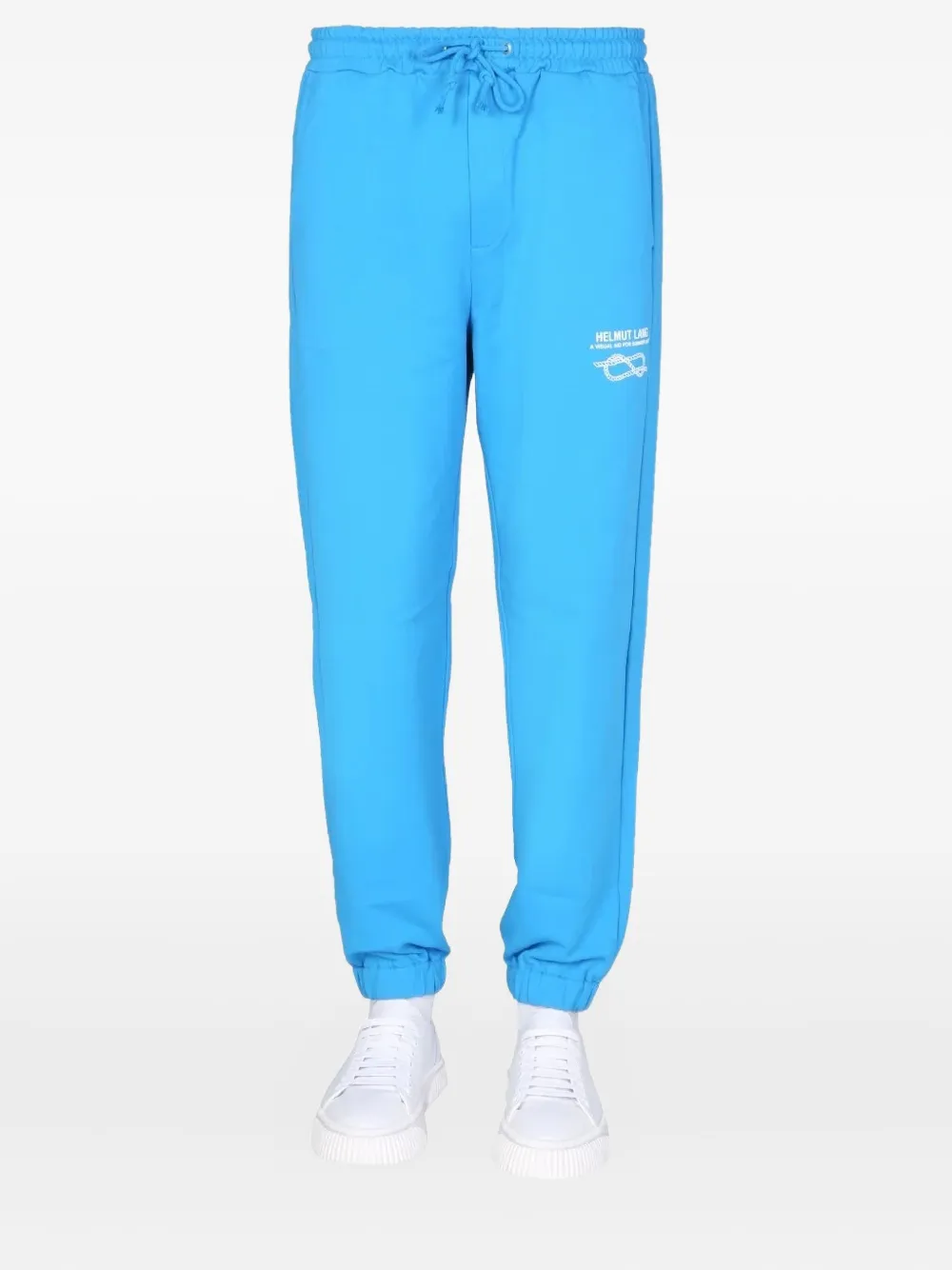 Helmut Lang Pantaloni sportivi con coulisse - Blu