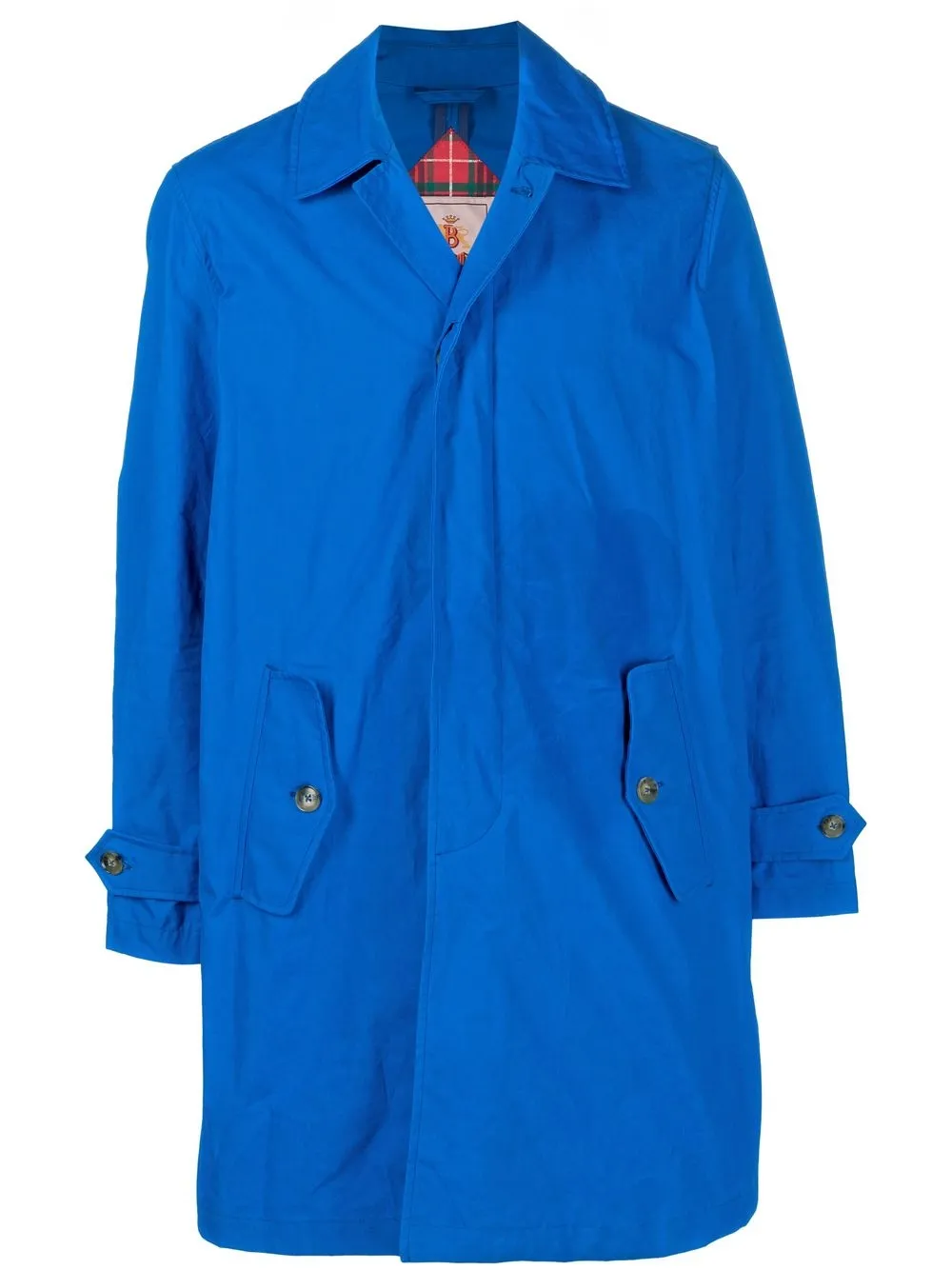 

Baracuta buttoned trench coat - Blue