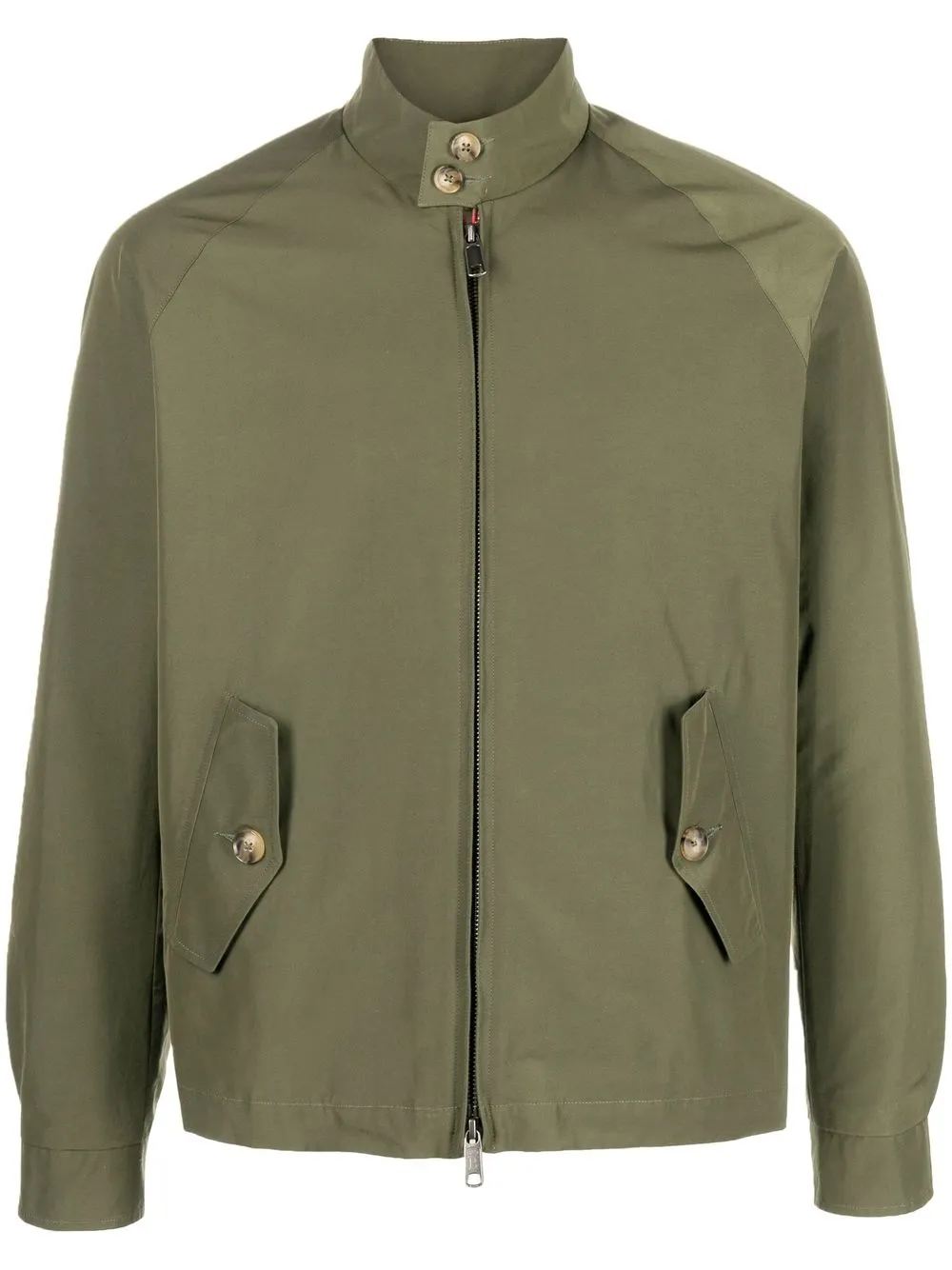 

Baracuta rompevientos con cuello alto - Verde