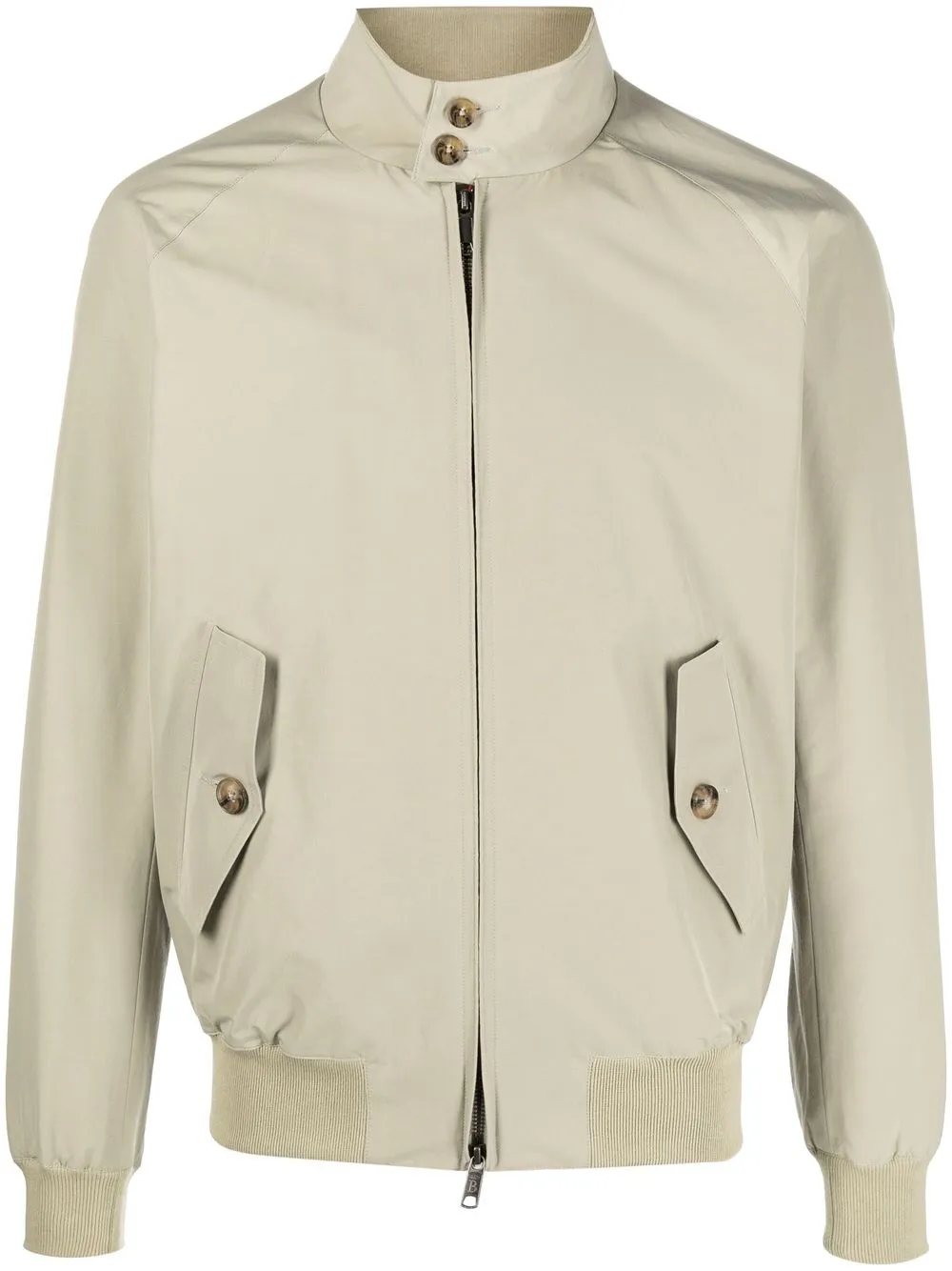 Shop Baracuta G9 Harrington Bomber Jacket In Neutrals