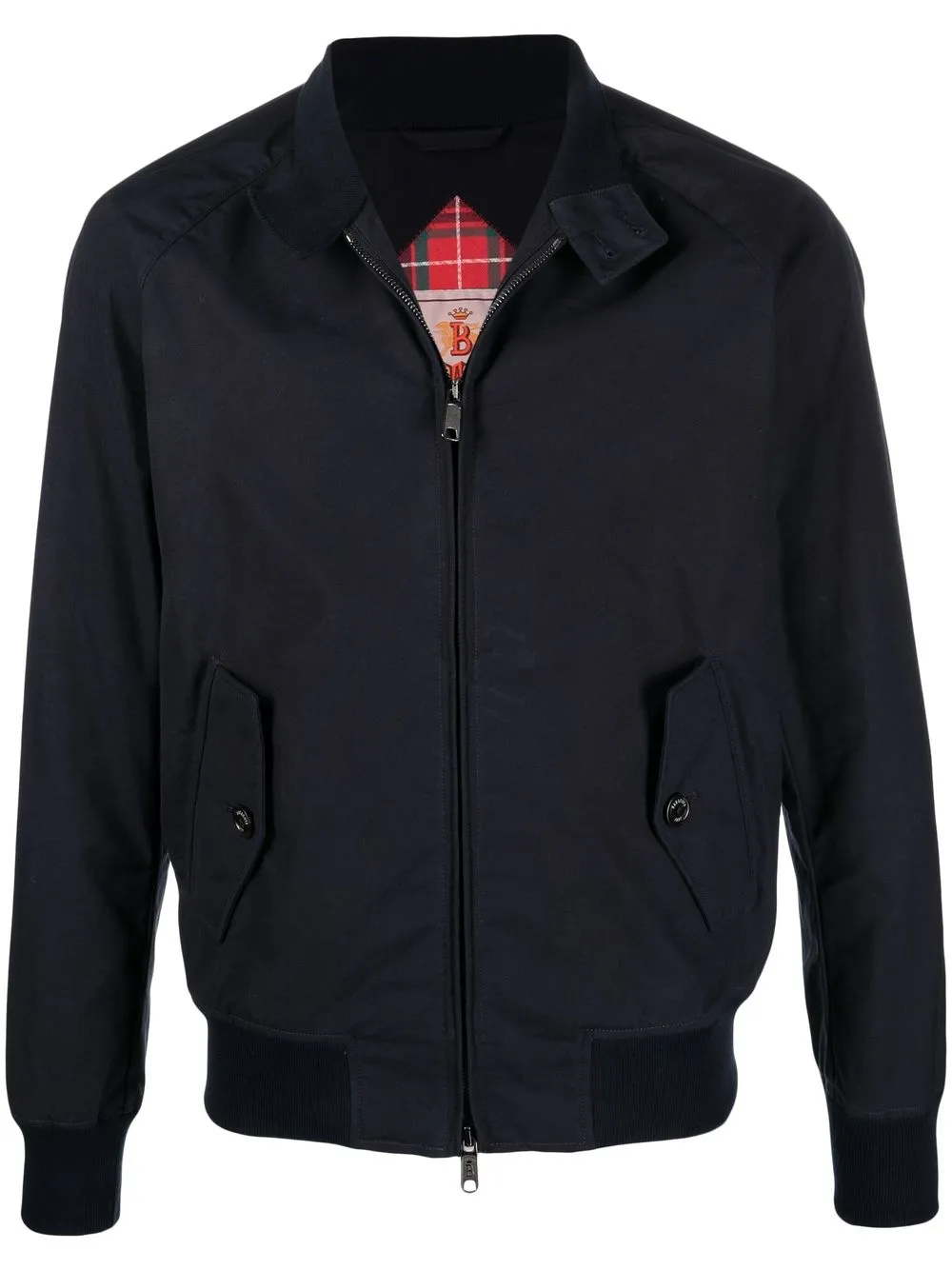 

Baracuta zip-up cotton jacket - Blue