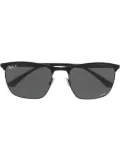 Ray-Ban Chrominance square-frame sunglasses - Black
