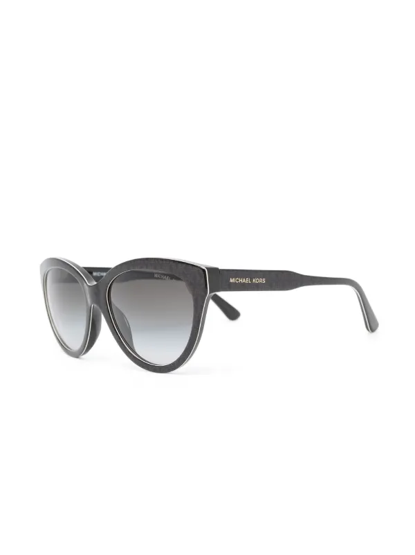 michael kors black cat eye sunglasses