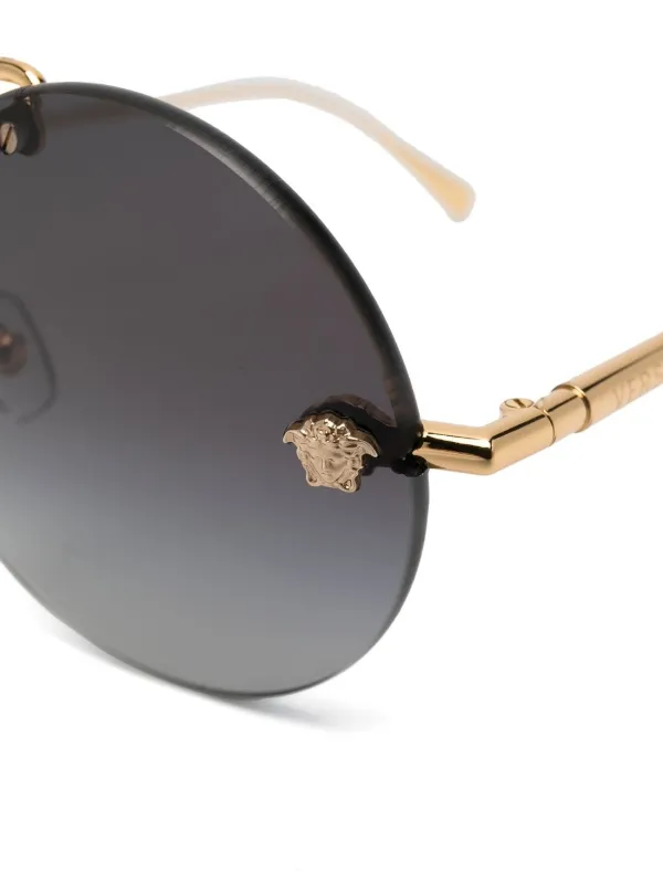 round versace sunglasses